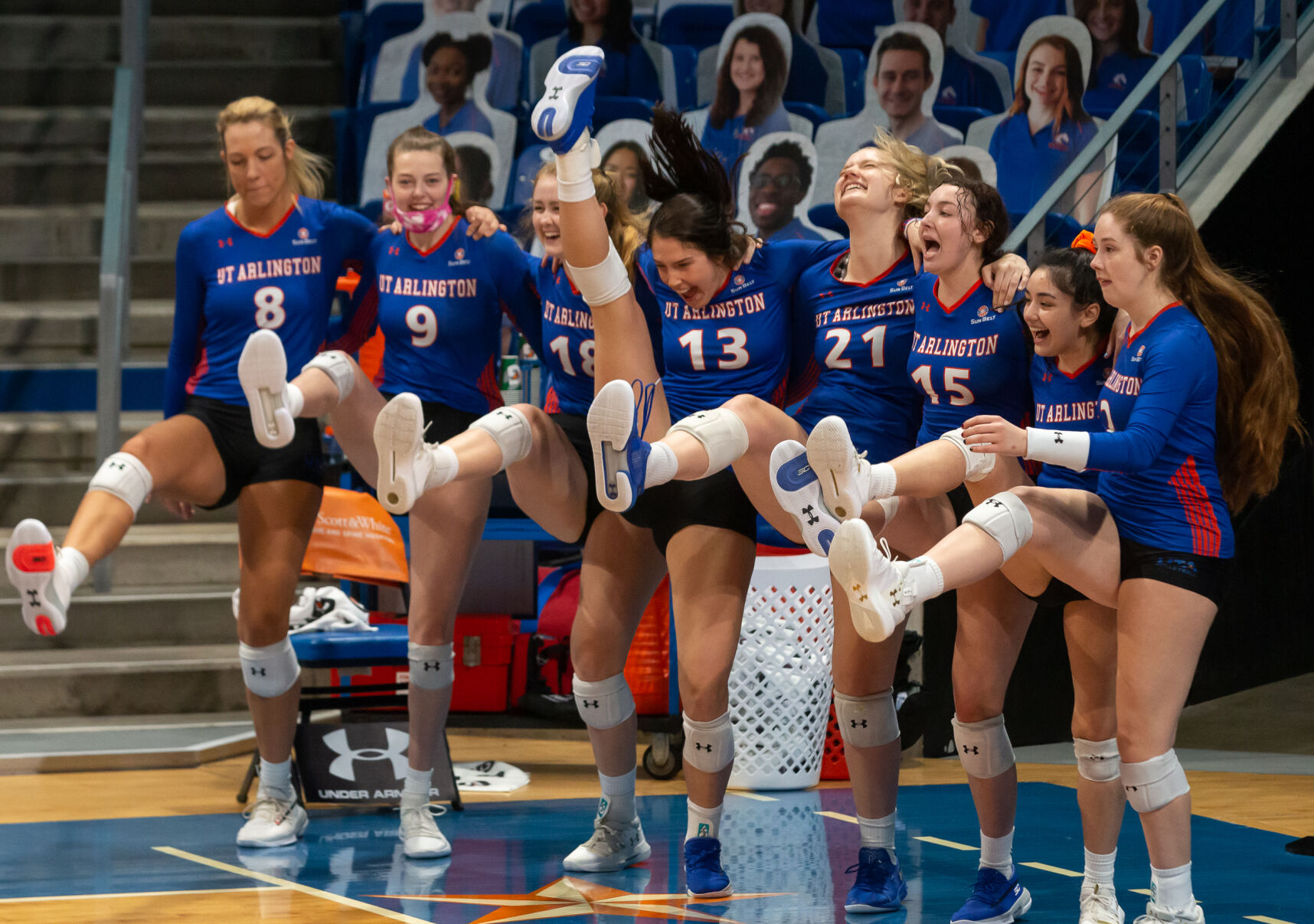 Photos: UTA volleyball drops two out of three matches in weekend series to Louisiana-Lafayette